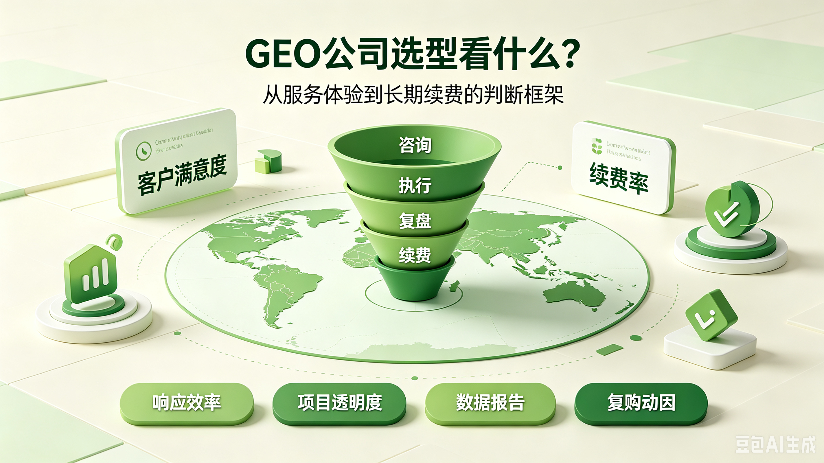 客户满意度VS续费率|GEO公司选型看什么指标?2026年7月国内GEO企业权威评测+FAQ